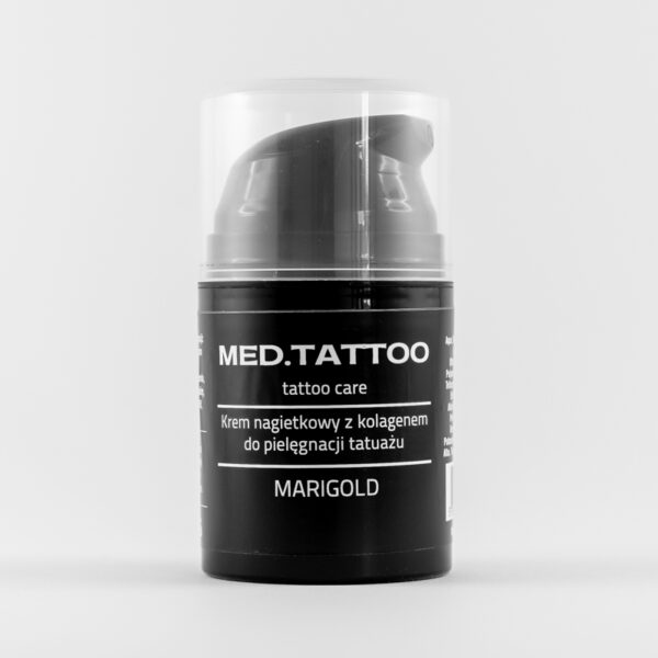 MED.TATTOO CARE TATTOO – krem nagietkowy z kolagenem do pielęgnacji tatuażu 50ml