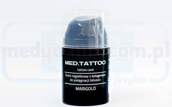 MED.TATTOO CARE TATTOO - krem nagietkowy z kolagenem do pielęgnacji tatuażu 50ml