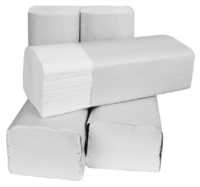 Ręcznik składany ZZ 25*21 cm biały 1szt (a 150)