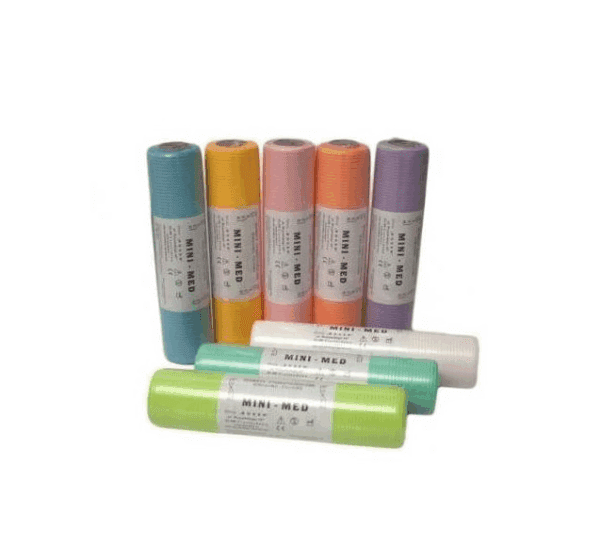 Unterlage/steriles Handtuch in Rolle 33x48cm/40Stk. gelb