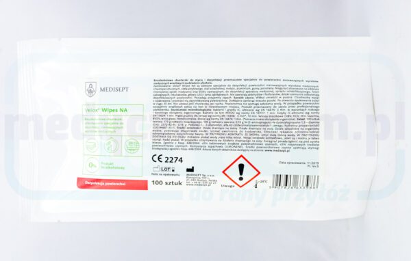 Velox doekjes NA navulling alcoholvrije doekjes 100 st.